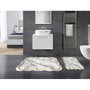 Mijölnir Juego de Alfombrillas de Baño Gris